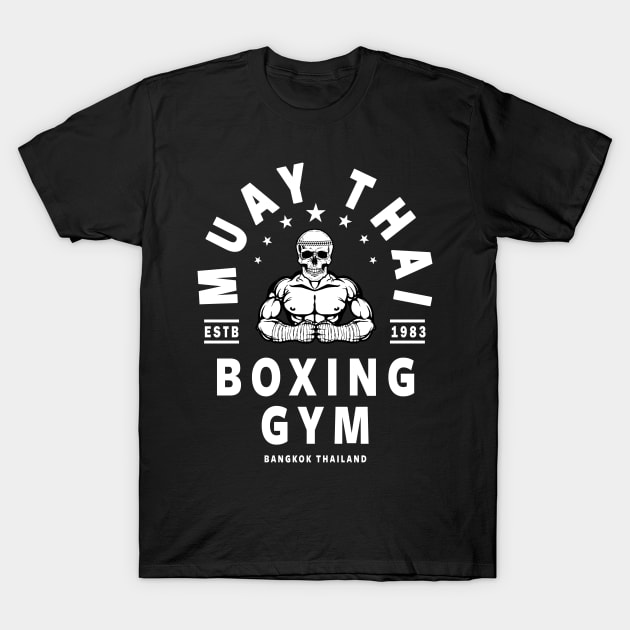 MUAY THAI TSHIRT, THAI BOXING T SHIRT, MMA SHIRT T-Shirt by Tshirt Samurai